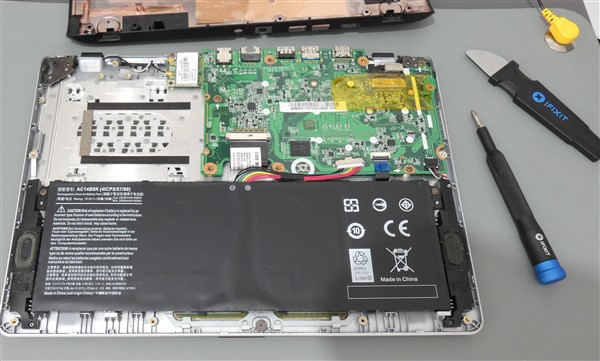 Laptop about to be repaired