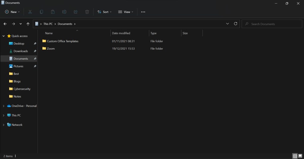 Windows 11 File Explorer